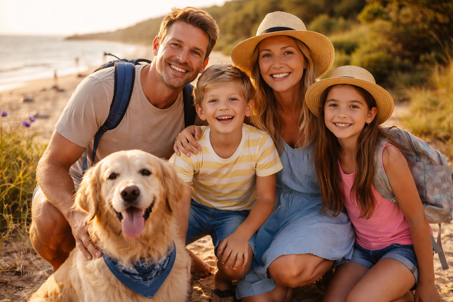 Familie - Originalfoto