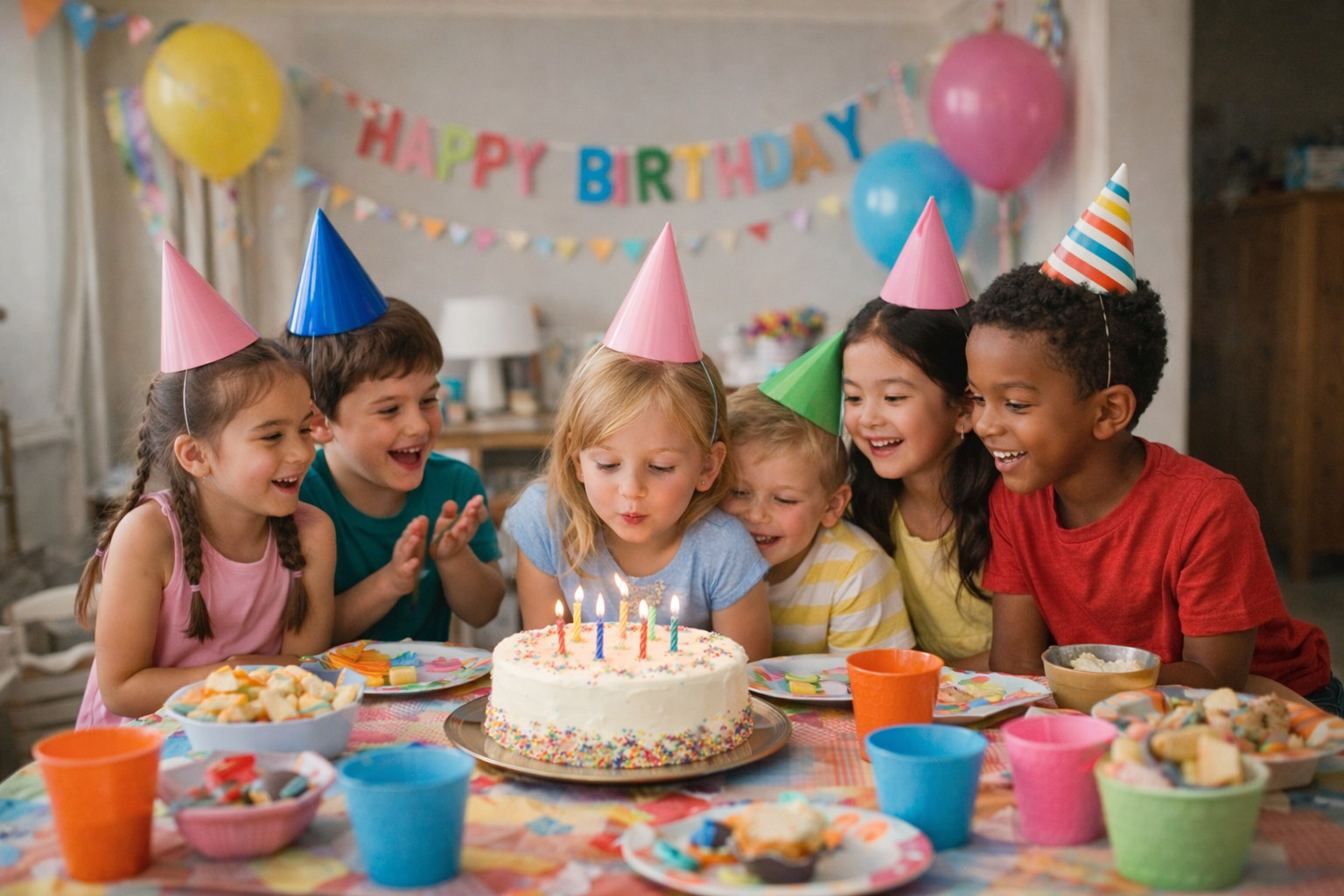 Kindergeburtstag - Originalfoto