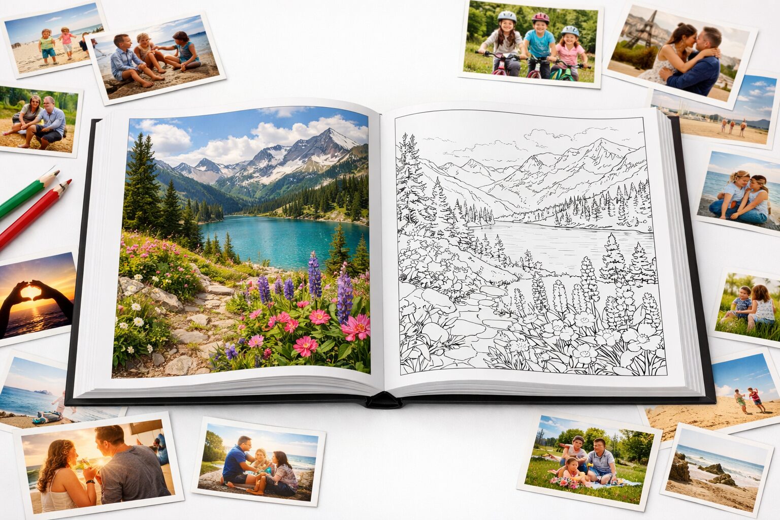 Malbuch mit eigenen Fotos erstellen — so einfach geht’s