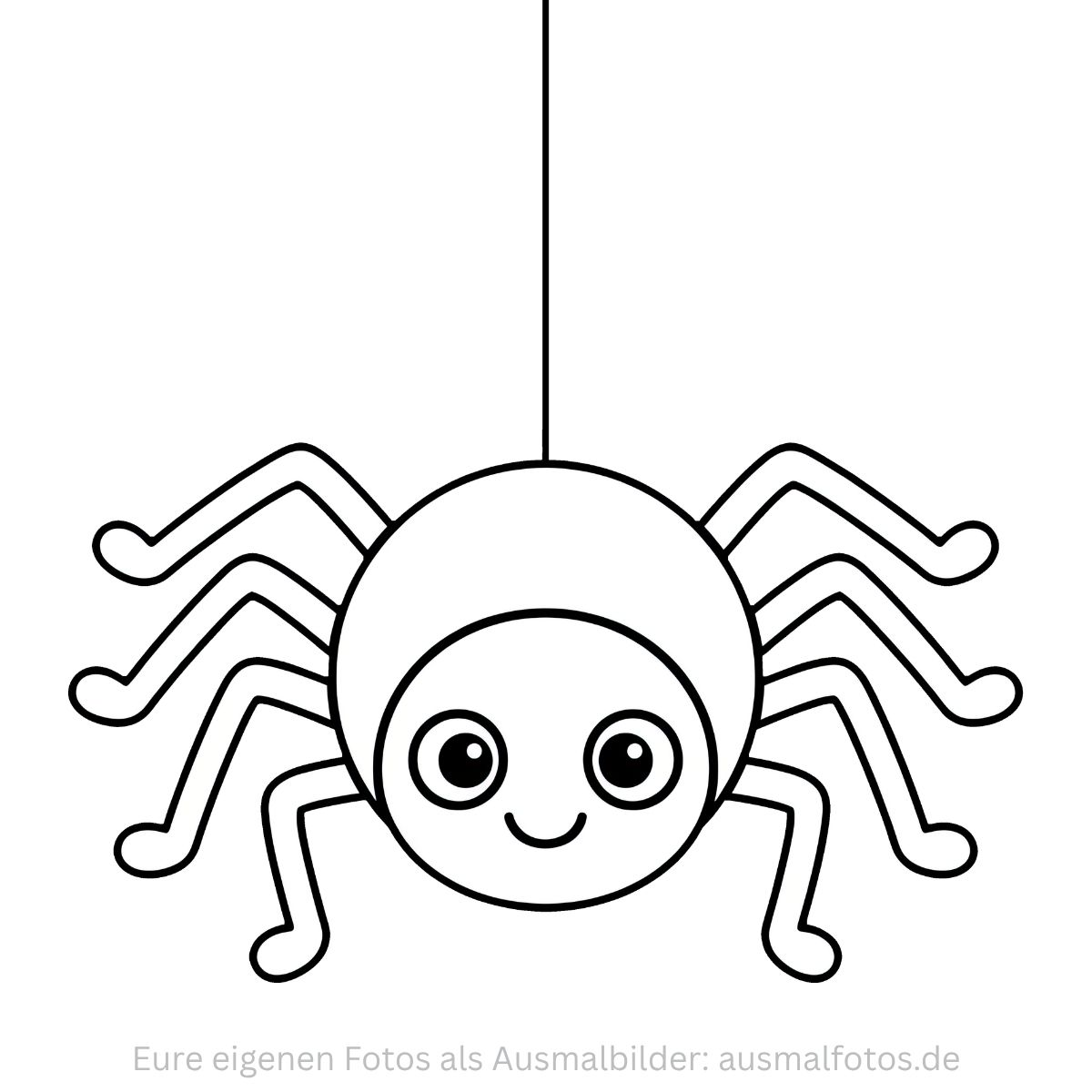 Spinne Gross Insekt Tiere Kinder Zum Ausdrucken Kostenlos Halloween Natur