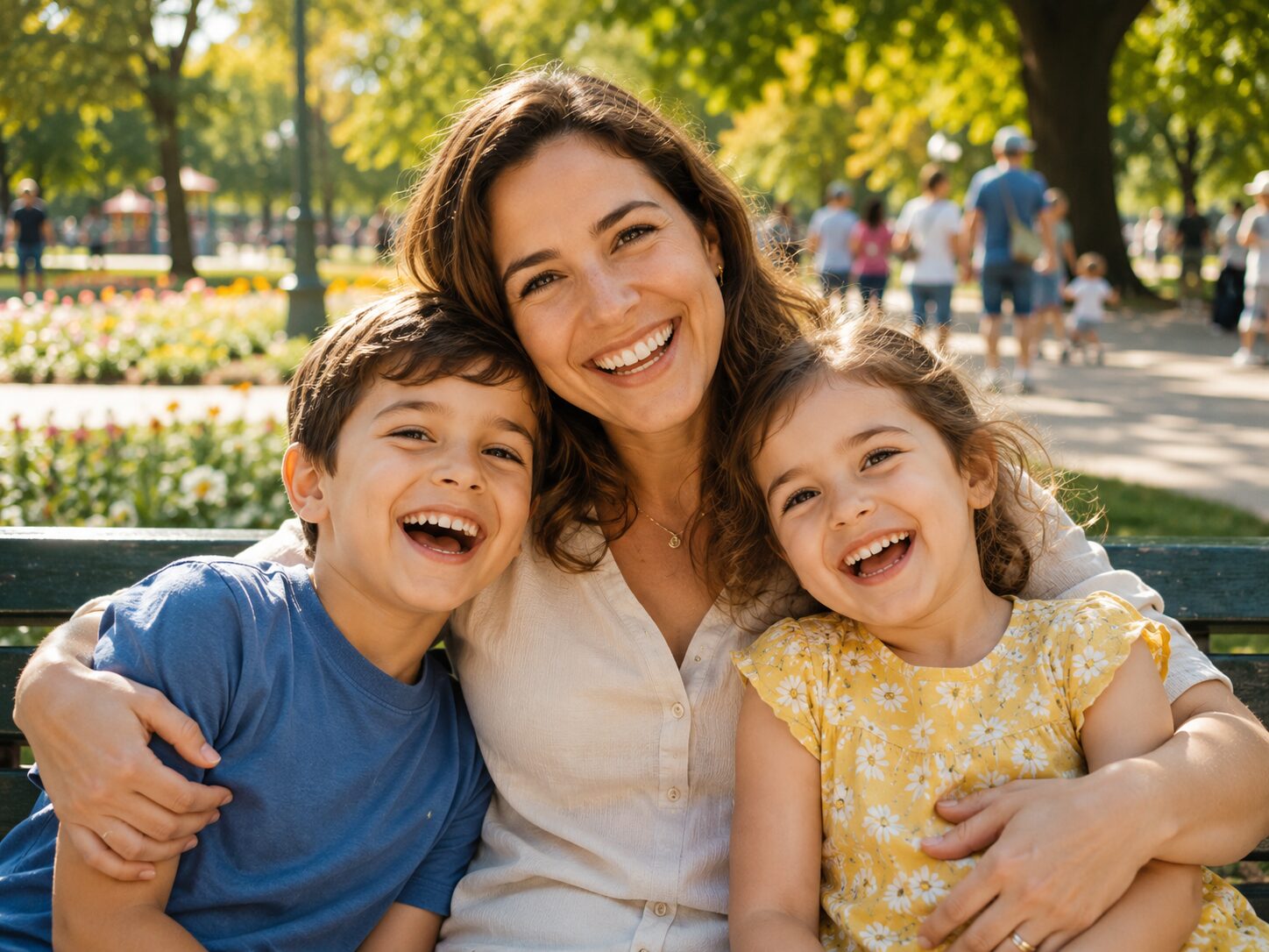Familie · Mama mit Kindern – Foto