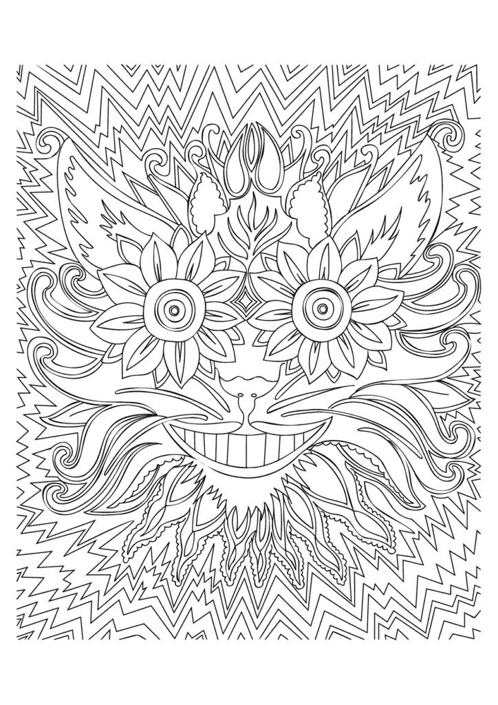 Blume Ausmalbild – Ausmalbild zum Ausdrucken