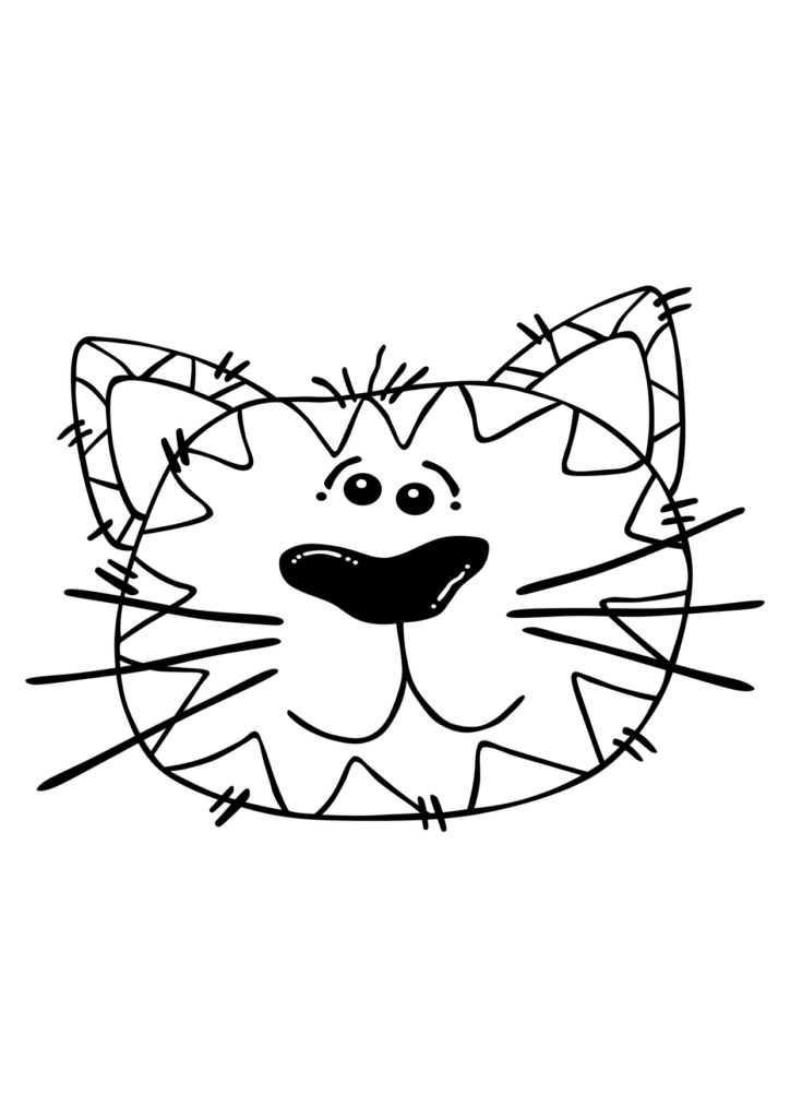 Katze Ausmalbild – Ausmalbild zum Ausdrucken