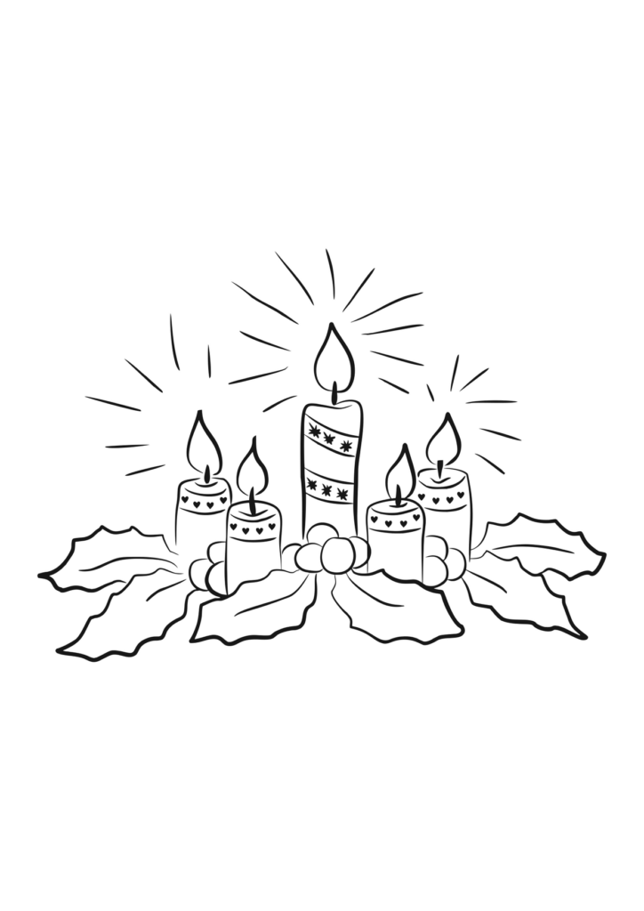 Weihnachten Ausmalbild – Ausmalbild zum Ausdrucken