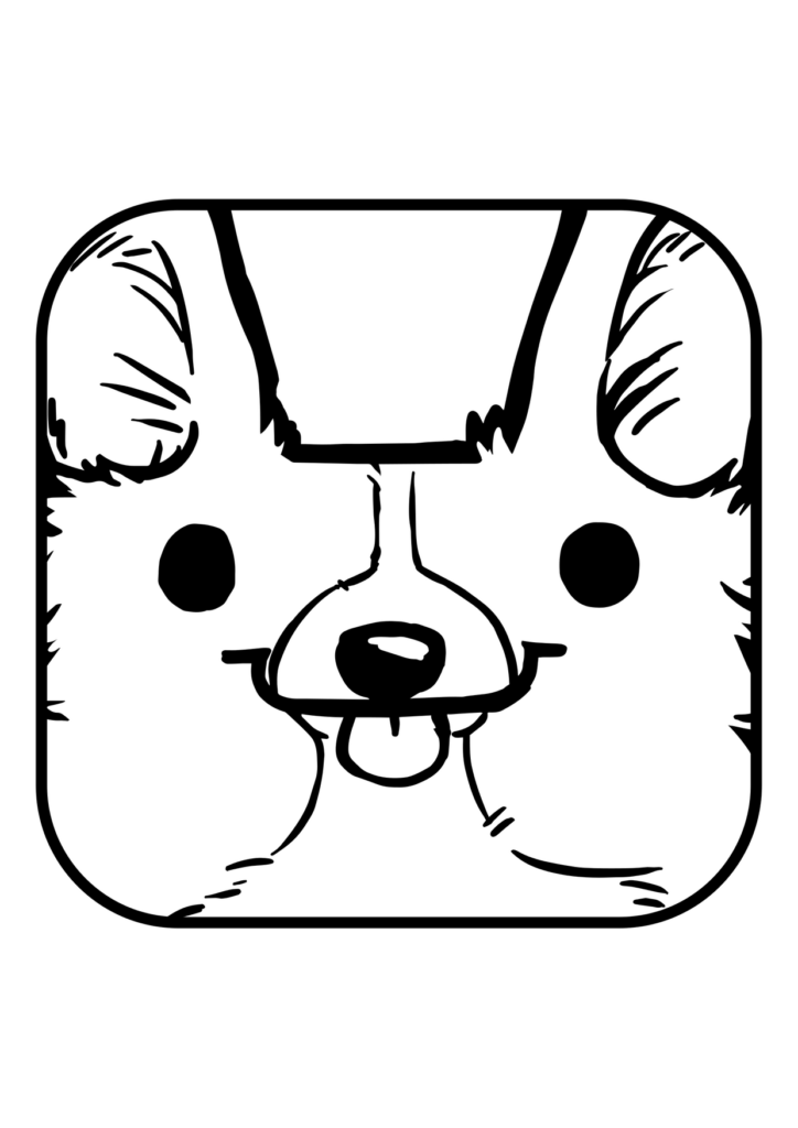 Hund Ausmalbild – Ausmalbild zum Ausdrucken
