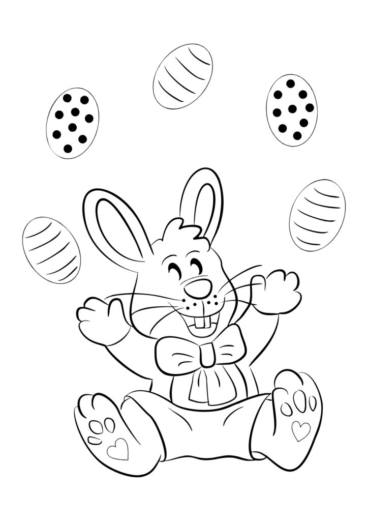 Hase Ausmalbild – Ausmalbild zum Ausdrucken