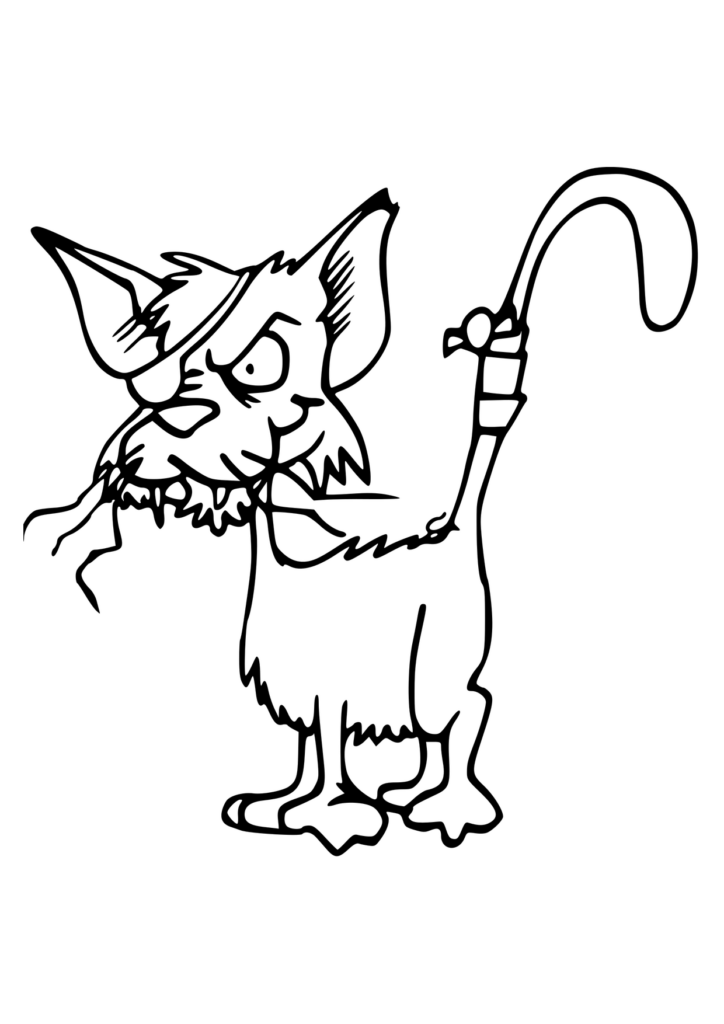 Katze Ausmalbild – Ausmalbild zum Ausdrucken