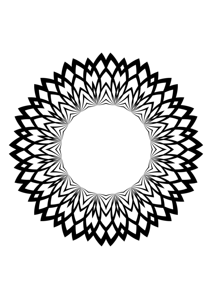 Blume Ausmalbild – Ausmalbild zum Ausdrucken
