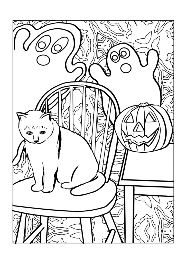 Katze Ausmalbild – Ausmalbild zum Ausdrucken